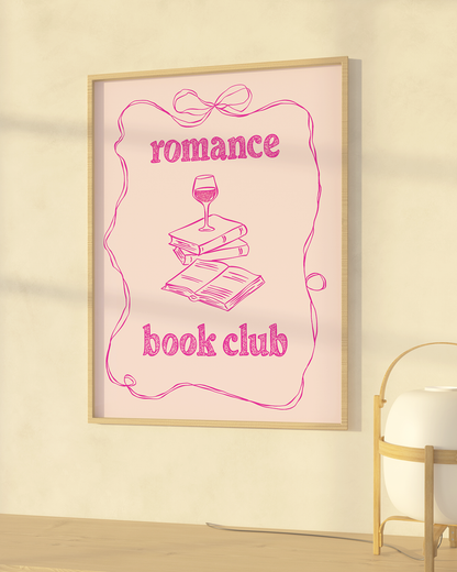 Romance Book Club Print