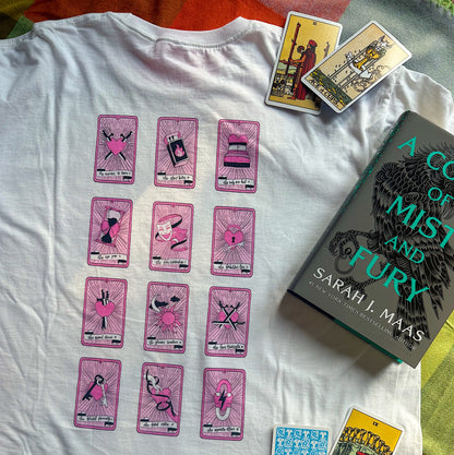 Slow Burn Book Trope Tarot T-Shirt