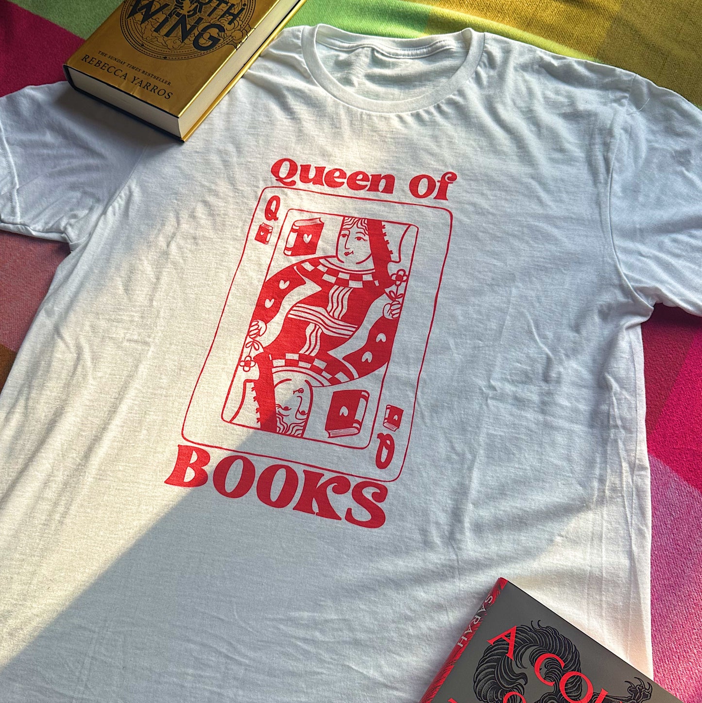 Queen Of Books T-Shirt