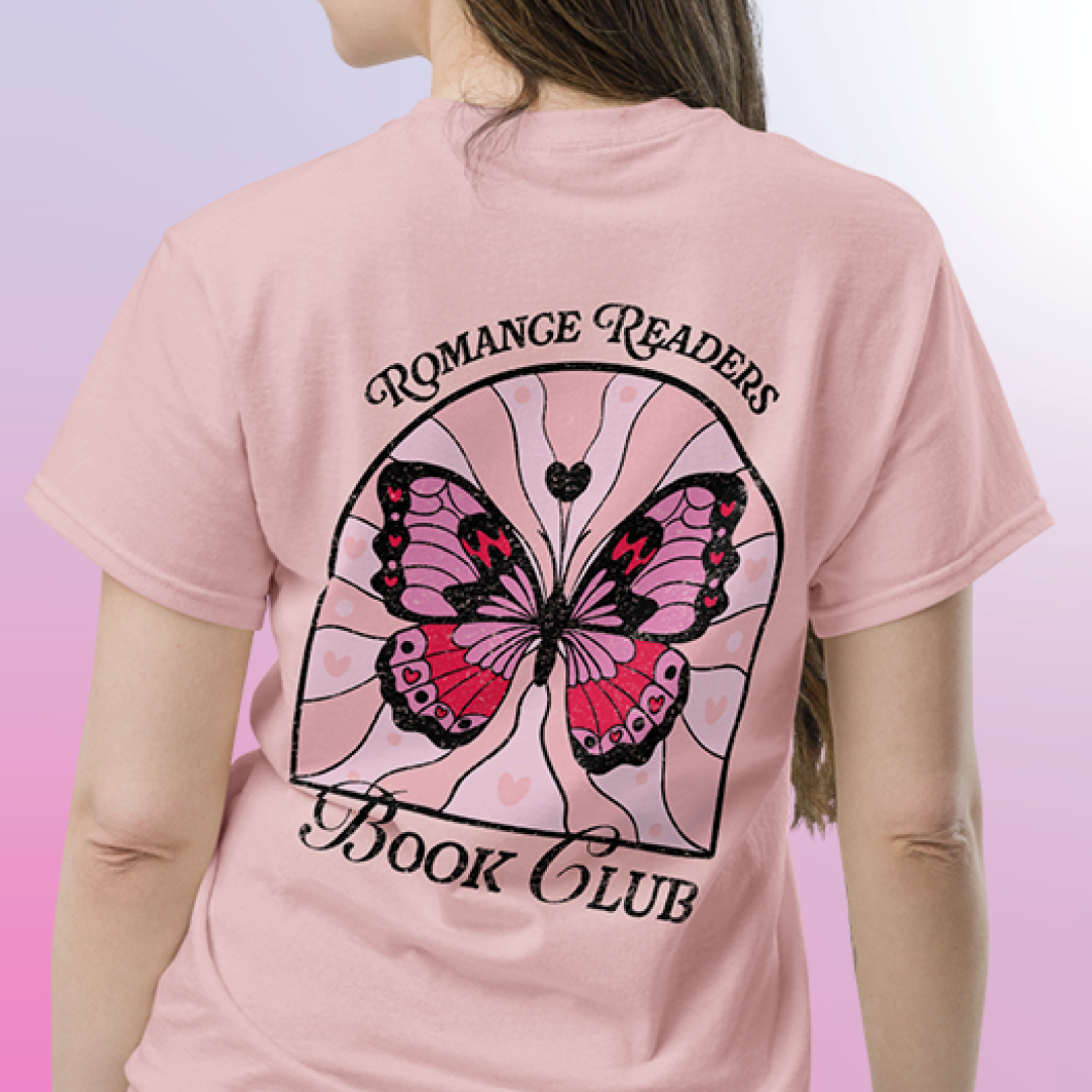 Romance Readers Book Club - Front and Back Print