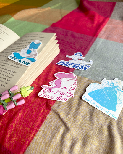 Belle Booktok Sticker