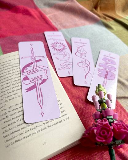 Book Trope Bookmarks - Set of 4