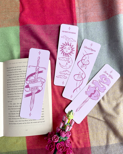 Book Trope Bookmarks - Set of 4