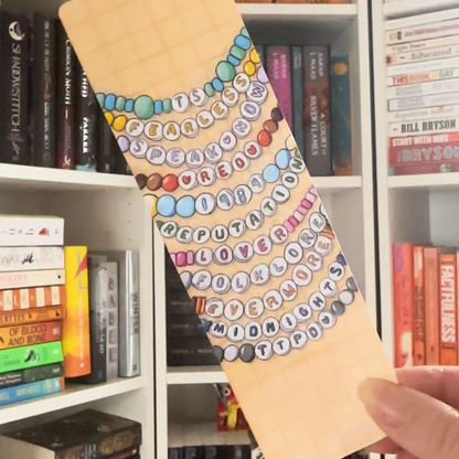 Swiftie Friendship Bracelet Bookmark